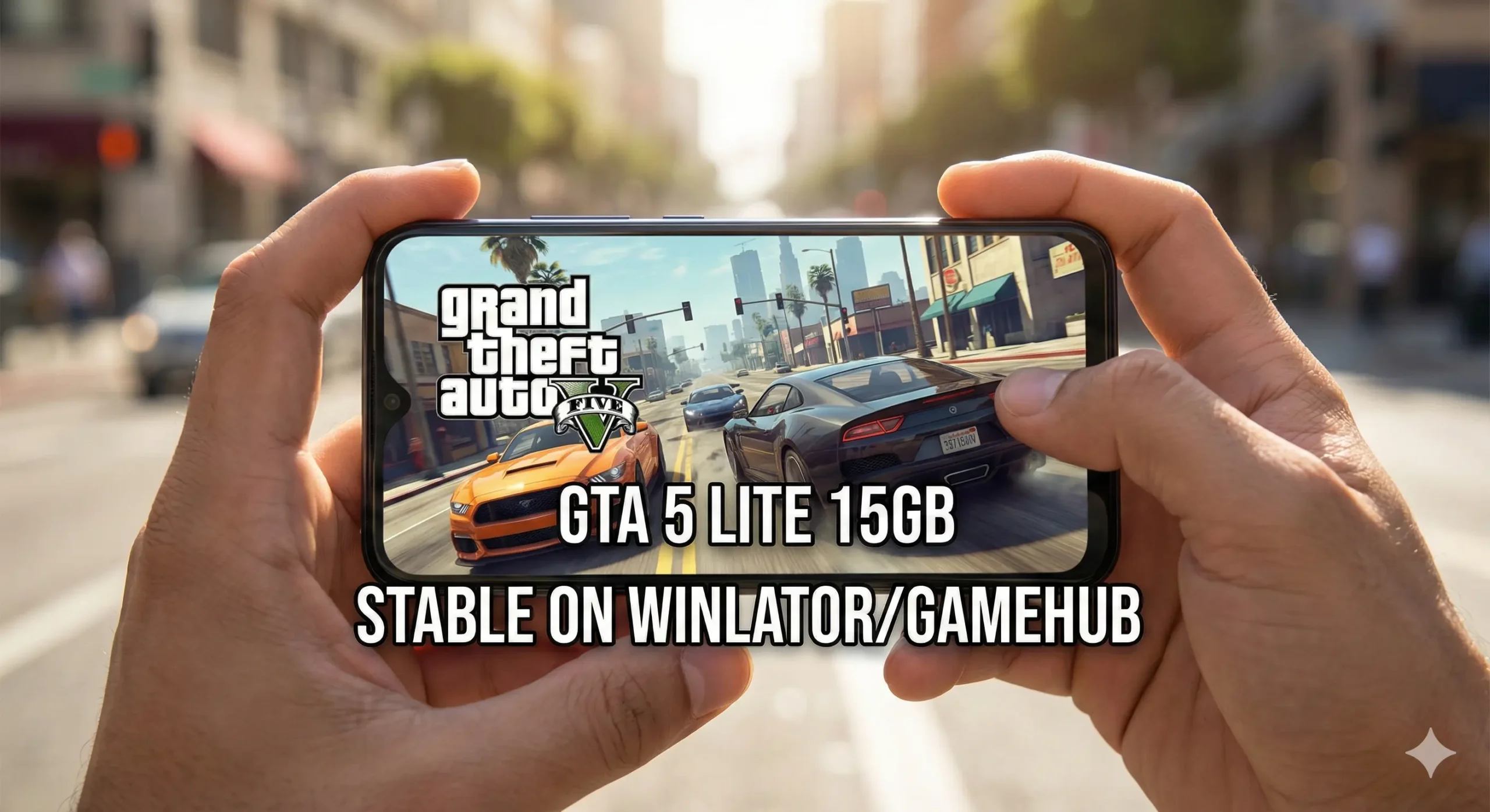 gta 5 lite 15 gb for gamehub emulator